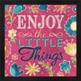 thumbnail image 1 of Enjoy the Little Things Burst I by Josefina, Framed Wall Art, 13.25W x 13.25H, 1 of 1