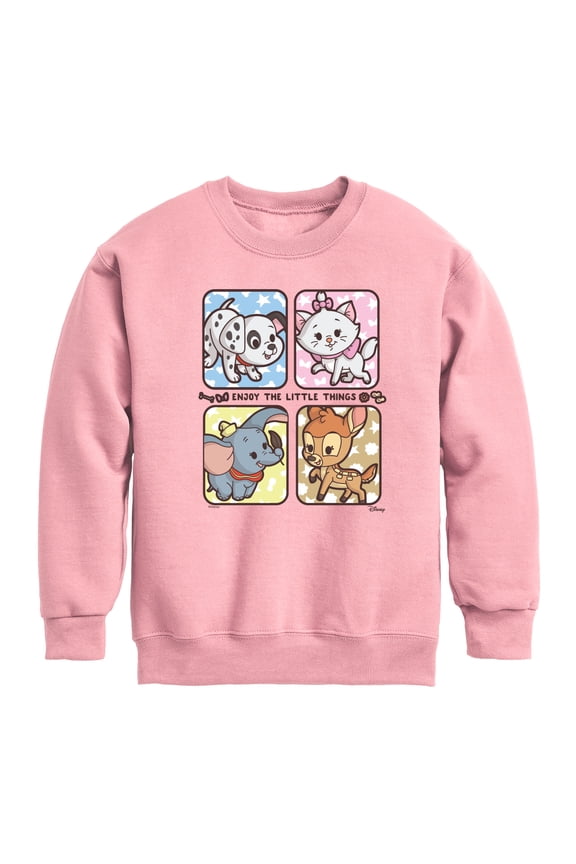 Enjoy the Little Things - Toddler & Youth Crewneck Fleece Sweatshirt