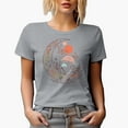 thumbnail image 1 of Enjoy the Little Things with Moon, Butterfly & Mushroom Boho Design Merch Gift, Heather Grey T-Shirt, 2XL, 1 of 5