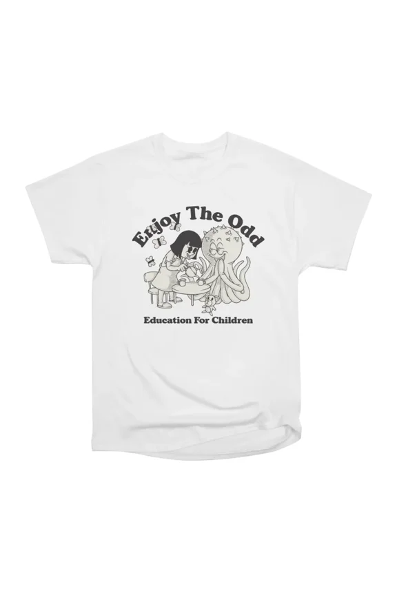 Enjoy the Odd Black and White T-Shirt Tee Gift For Him Merch For Her Apparel For Friend