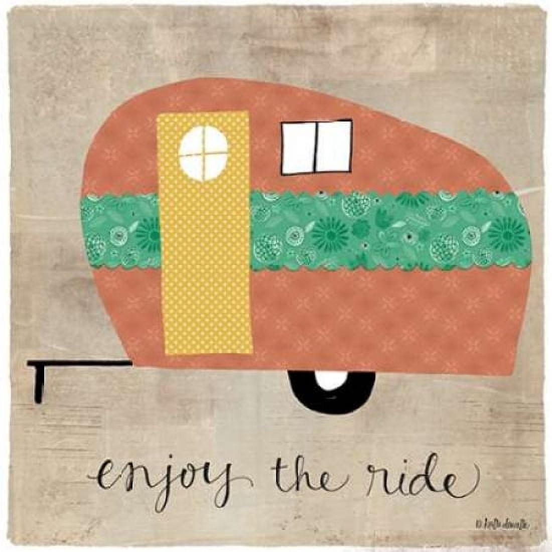 Enjoy the Ride Canvas Art - Katie Doucette (24 x 24)