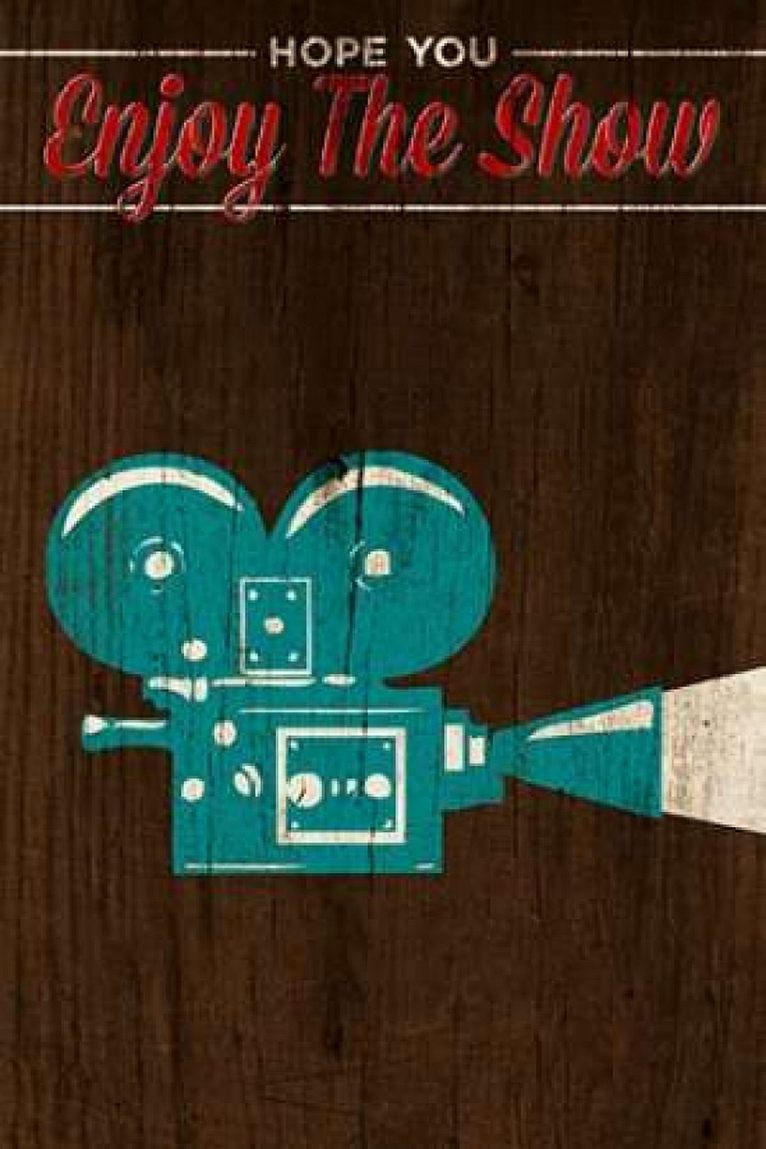 Enjoy the Show-Camera Canvas Art - SD Graphics Studio (12 x 18)