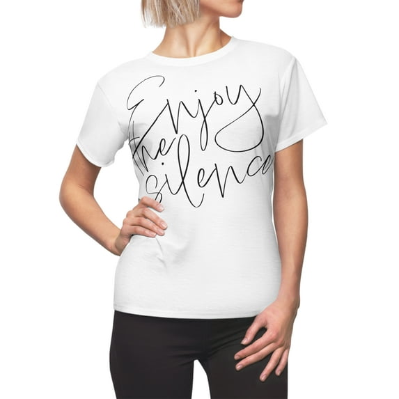 Enjoy the Silence, depeche mode tribute Women's tee, gifts for musicians, vintage tee, vintage clothing, gift for her, gift for him, tshirt