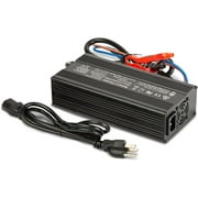 Enjoybot 14.6V 20A Lithium Battery Charger with 0V Smart Charge Function, 14.6V LiFePO4 Battery Charger AC-DC Smart Charger for 12V LiFePO4 Lithium-Iron Deep Cycle Rechargeable Batteries