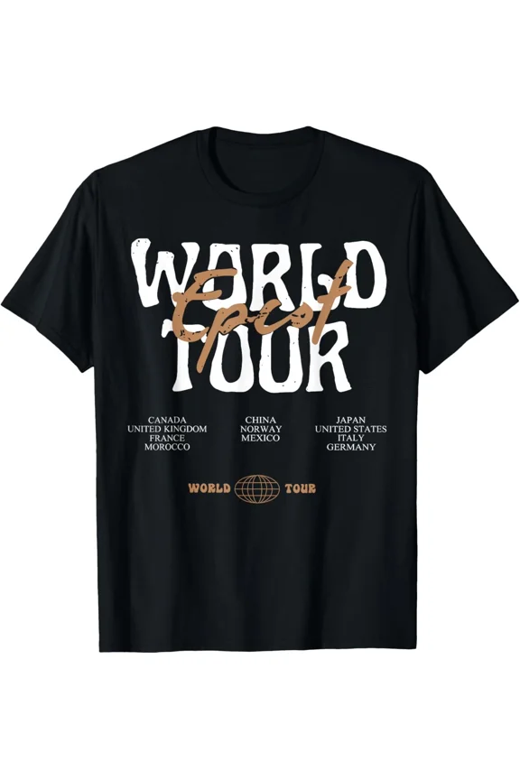 Enjoying Around The World Epcot Enjoying World Showcase Team Unisex T-Shirt, up to size 5XL