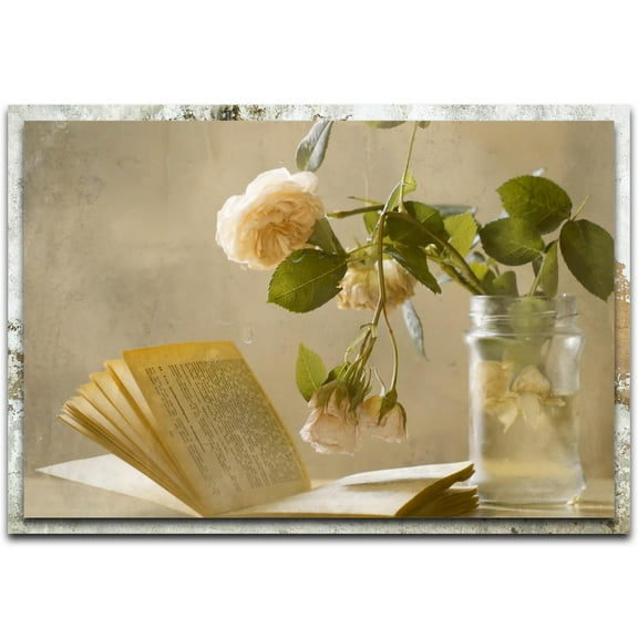 Enjoying a Rainy Day Distressed Frame