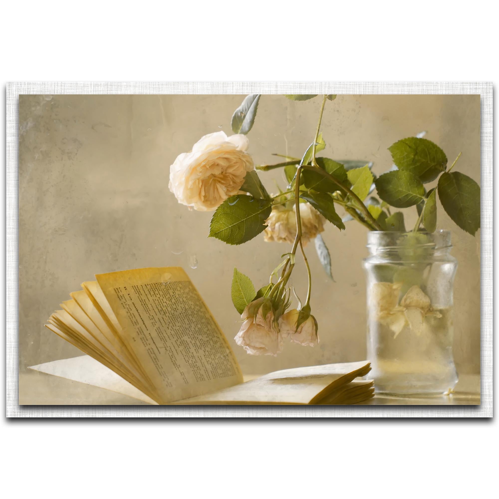 Enjoying a Rainy Day Parchment Frame