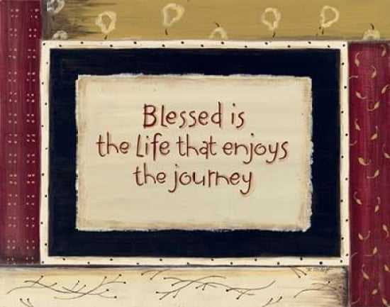 Enjoys the Journey Canvas Art - Karen Tribbet (22 x 28)