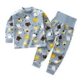 thumbnail image 1 of Enjoytime 0-8 Years 2Pcs Baby Boy Clothes Unisex Cartoons Print Long Sleeve Tops and Pants Cotton Baby Pajamas Fall Winter Newborn Boy Clothes, 1 of 3