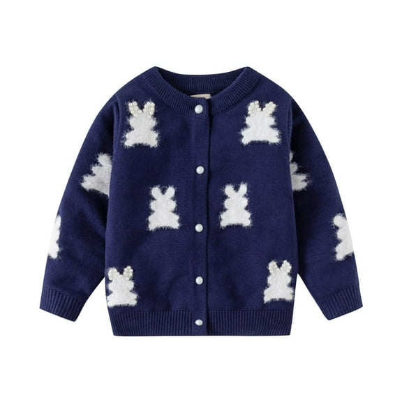 Enjoytime 1-6Y Infant Baby Girl Cardigan Sweater Long Sleeve Button Up Knit Sweater Jacket Toddler Baby Girl Clothes Fall Winter Outfits 2025