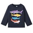 thumbnail image 1 of Enjoytime 2-7 Years Toddler Baby Sweatshirt Long Sleeve Cartoons Print Shirt Pullover Sweatshirts Tops Fall Winter Baby Boy Clothes 2024 on Clearance, 1 of 4
