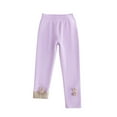 thumbnail image 1 of Enjoytime 2-9Y Kids Pants Elastic Waist Skinny Fit Sweatpants Casual Lounge Yoga Workout Pants Leggings for Girls, 1 of 3