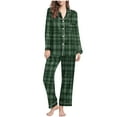 thumbnail image 1 of Enjoytime 2 Piece Sets for Women Fall Long Sleeve Pjs Sets top with Long Pants Women's Sleepwear Homewear Nightwear Pajama Sets, 1 of 5
