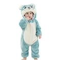 thumbnail image 1 of Enjoytime Baby Clothes for Girls Hoodies Romper with Zipper Long Sleeve Onesie Bodysuit Outfit Winter Baby Clothes 3 Months-4 Years, 1 of 7
