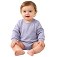 thumbnail image 1 of Enjoytime Baby Onesies Crew Neck Long Sleeve Bodysuit Top Solid Color Soft Infant Romper for Boys Girls 0-24 Months, 1 of 6