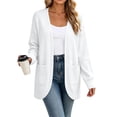 thumbnail image 1 of Enjoytime Cardigan for Women Long Sleeve Open Front Knit Coat Fall Trendy Soft Casual Outerwear with Pockets, 1 of 7