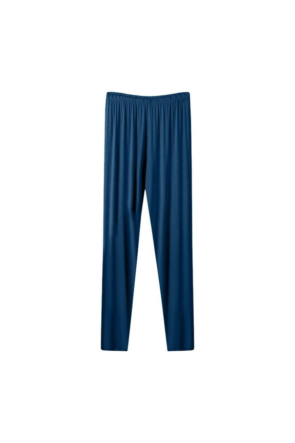 Casual Pants for Women Solid Color Elastic Waist Thin Leggings Comfy Soft Lounge Outside Plus Size Pants Green XXXL