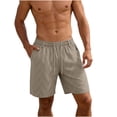 thumbnail image 1 of Enjoytime Casual Print Shorts for Men Elastic Waist Drawstring Stretch Summer Workout Shorts with Zipper Pockets, 1 of 8