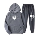 thumbnail image 1 of Enjoytime Christmas Two Piece Sets for Women Long Sleeve Hoodies Pants Loungewear Fashion Printed Sweatsuits Casual Travel Outfits Plus Size Clothes, 1 of 2