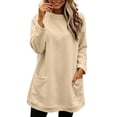 thumbnail image 1 of Enjoytime Crew Neck Sweatshirts Women Long Sleeve Casual Pullover Long Sweatshirt Trendy Fall Winter Plus Size Clothes, 1 of 8