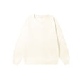 thumbnail image 1 of Enjoytime Crewneck Sweatshirts for Men Long Sleeve Soft Cotton Casual Pullover Tops Fashion Lightweight Loose Fall Winter Oversized Sweatshirt Beige M, 1 of 2