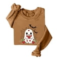 thumbnail image 1 of Enjoytime Halloween Sweatshirts for Women Cute Printed Long Sleeved Shirts Fall Casual Fashion Pullover Tops, 1 of 3