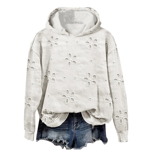 Enjoytime Hoodies for Women Oversized Sweatshirts Solid Color Fall Fashion Outfits 2025 Casual Pullover Tops Workout Fall Winter Clothes