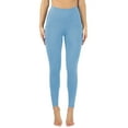thumbnail image 1 of Enjoytime Leggings for Women Solid Color High Waist Yoga Pants Comfy Casual Workout Athletic Trousers with Pockets Light Blue M, 1 of 6