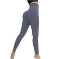 thumbnail image 1 of Enjoytime Leggings for Women Solid Color Workout Pants Yoga Pants Fitness Sports Running Sweatpants Women's Athletic Pants, 1 of 3