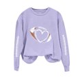 thumbnail image 1 of Enjoytime Long Sleeve Shirts for Women Cute Printed Long Sleeved Crewneck Sweatshirt Loose Pullover Tops 2025 Clothes, 1 of 1