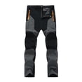 thumbnail image 1 of Enjoytime Mens Athletic Pants Patchwork Stretch Lightweight Track Pants Workout Gym Plus Size Sweatpants for Men Black XXXL, 1 of 6