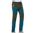 thumbnail image 1 of Enjoytime Mens Athletic Pants Patchwork Stretch Lightweight Track Pants Workout Gym Plus Size Sweatpants for Men Blue XXL, 1 of 6