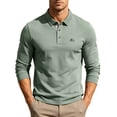 thumbnail image 1 of Enjoytime Mens Long Sleeve Shirt Business Casual Golf Shirts Collared Button Down Stretch Work Shirt, 1 of 7