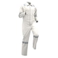 thumbnail image 1 of Enjoytime Mens Outfits Patchwork Turndown Collar Long Sleeve Jumpsuit Workwear Lightweight Plus Size Matching Sets, 1 of 4