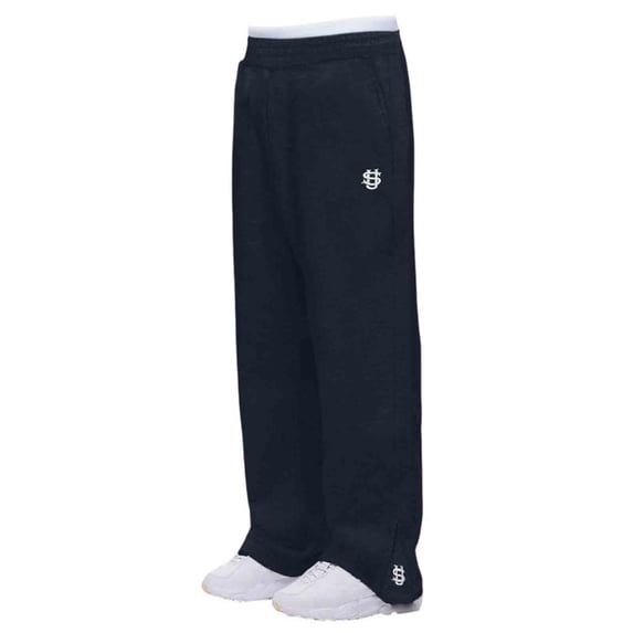 Enjoytime Mens Pants Printed Elastic Waist Straight Leg Baggy Sweatpants Fashion Lightweight Warm Workout Casual Pants Navy M