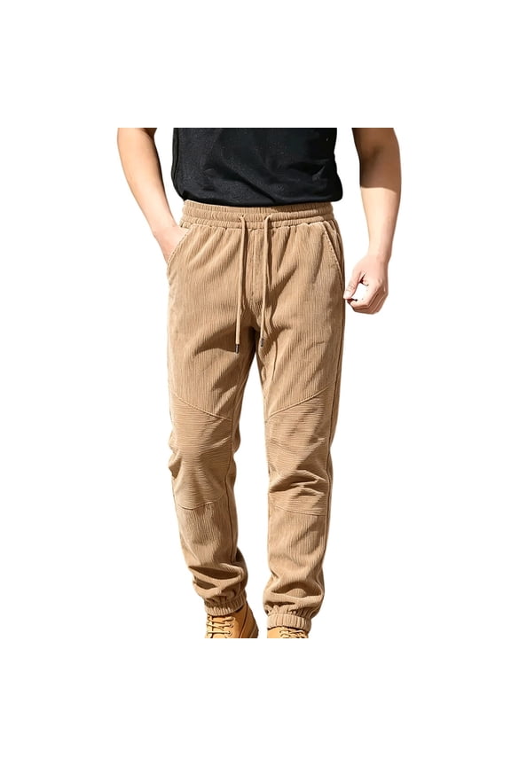 Mens Sweatpants Elastic Waist Drawstring Joggers Casual Running Gym Pants with Pockets