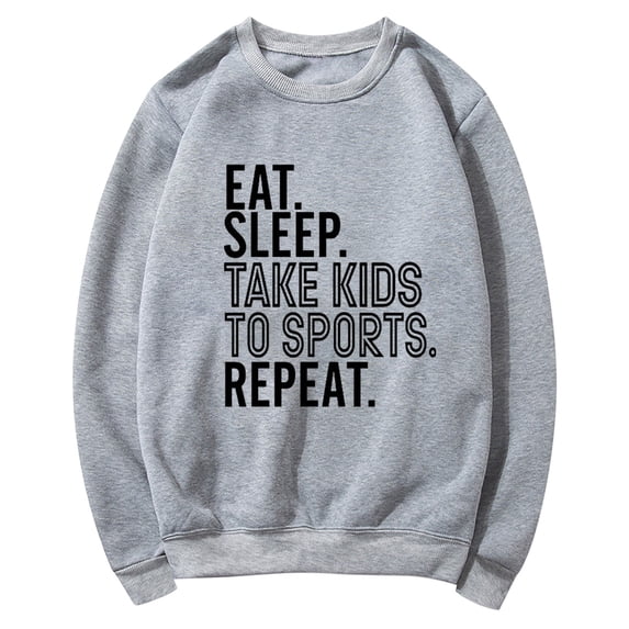 Enjoytime Oversized Sweatshirt for Women Letter Print Long Sleeve Crewneck Sweatshirts Fall Casual Fashion Pullover Tops
