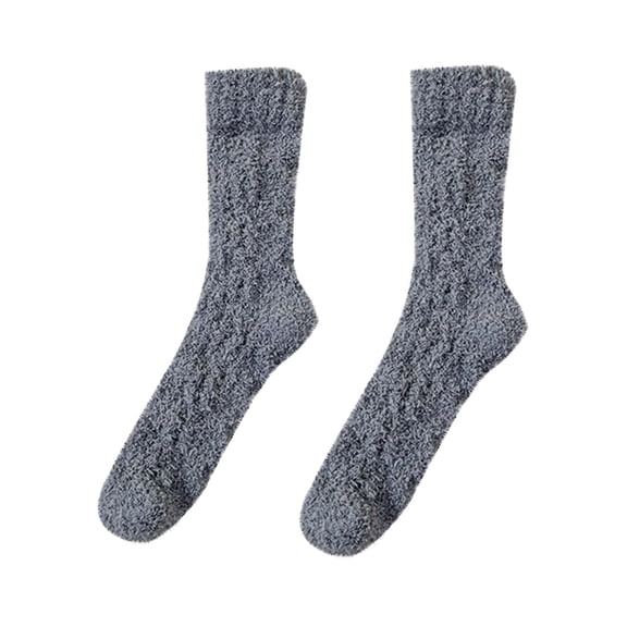 Enjoytime Socks for Women Womens Socks Thick Warm Wool Socks Floor Sleep Socks Mid-Tube Ankle Socks