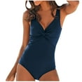 thumbnail image 1 of Enjoytime Summer Swimsuit for Women Bathing Suit Sexy Criss Cross Back One Piece Swimsuit Women Tummy Control Athletic Modest Swimwear Monokini, 1 of 1