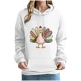 thumbnail image 1 of Enjoytime Thanksgiving Hoodies for Women Print Long Sleeve Pullover Sweatshirt Fall Winter Cute Casual Hoodie with Pockets, 1 of 5