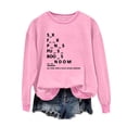 thumbnail image 1 of Enjoytime Valentine's Day Sweatshirt for Women Plus Size Letter Print Long Sleeve Drop Shoulder Pullover Comfy Dailywear Streetwear Womens Crewneck Sweatshirts Clothing Trendy 2024 on Clearance, 1 of 4
