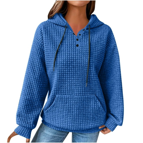 Enjoytime Winter Clothing For Women Casual Solid Color Long Sleeve Pullover Hoodies Fall Fashion 2025 Crewneck Sweatshirts