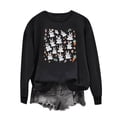 thumbnail image 1 of Enjoytime Women Crewneck Sweatshirts Pullover Tops Cute Spooky Printed Long Sleeve Shirts Loose Casual Fall Outfits Clothes 2025, 1 of 4