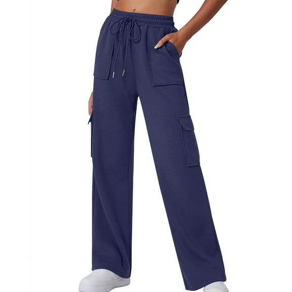 Enjoytime Women Yoga Pants Casual High Waisted Stretchy Sweatpants Fashion Sport Joggers Athletic Pants for Women