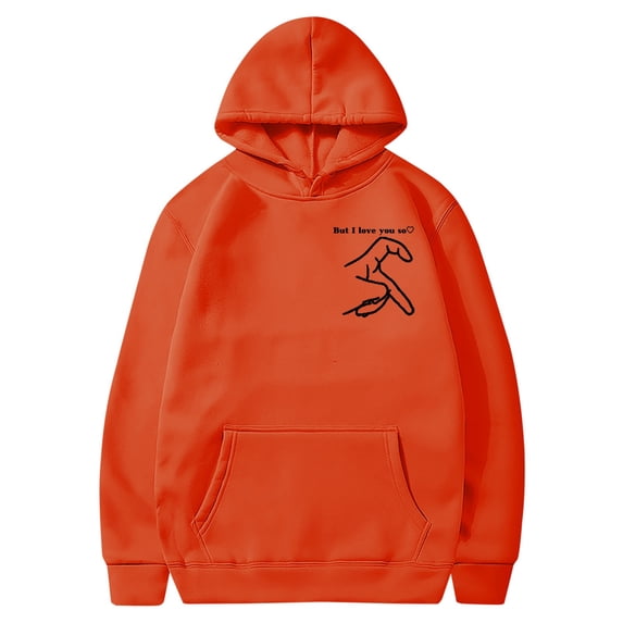 Enjoytime Women's Fashion Hoodies & Sweatshirts 2025 Casual Hooded Printed Long Sleeve Sweatshirt with Pockets Pullover Tops Streetwear Sweatshirts for Women Trendy