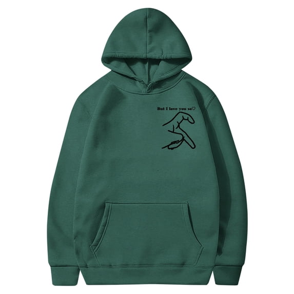 Enjoytime Women's Fashion Hoodies & Sweatshirts 2025 Casual Hooded Printed Long Sleeve Sweatshirt with Pockets Pullover Tops Streetwear Sweatshirts for Women Trendy