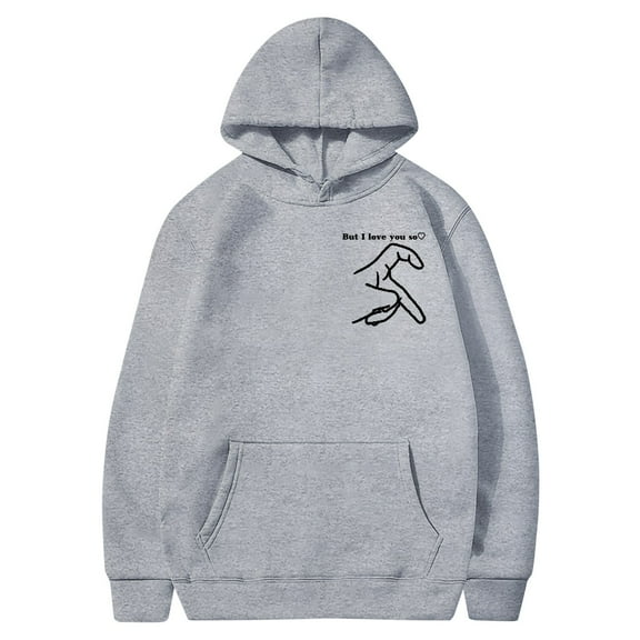 Enjoytime Women's Fashion Hoodies & Sweatshirts 2025 Casual Hooded Printed Long Sleeve Sweatshirt with Pockets Pullover Tops Streetwear Sweatshirts for Women Trendy