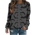 thumbnail image 1 of Enjoytime Women's Halloween Sweatshirts Trendy Printed Long Sleeve Pullover Tops Gothic Fall Plus Size Clothes 2025, 1 of 5