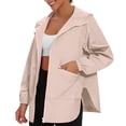 thumbnail image 1 of Enjoytime Women's Rain Jacket Waterproof Lightweight Zipper Raincoat with Hood Fall Outdoor Travel Windbreaker, 1 of 7
