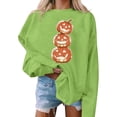 thumbnail image 1 of Enjoytime Women's Sweatshirt Halloween Pumpkin Print Long Sleeve Crew Neck Sweatshirts Fall Loose Funny Casual Pullover Tops, 1 of 5